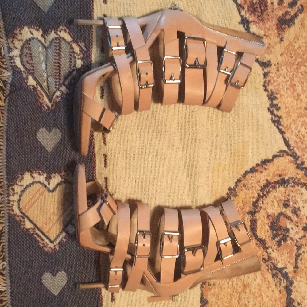 Giuseppe Zanotti gladiator cage heels